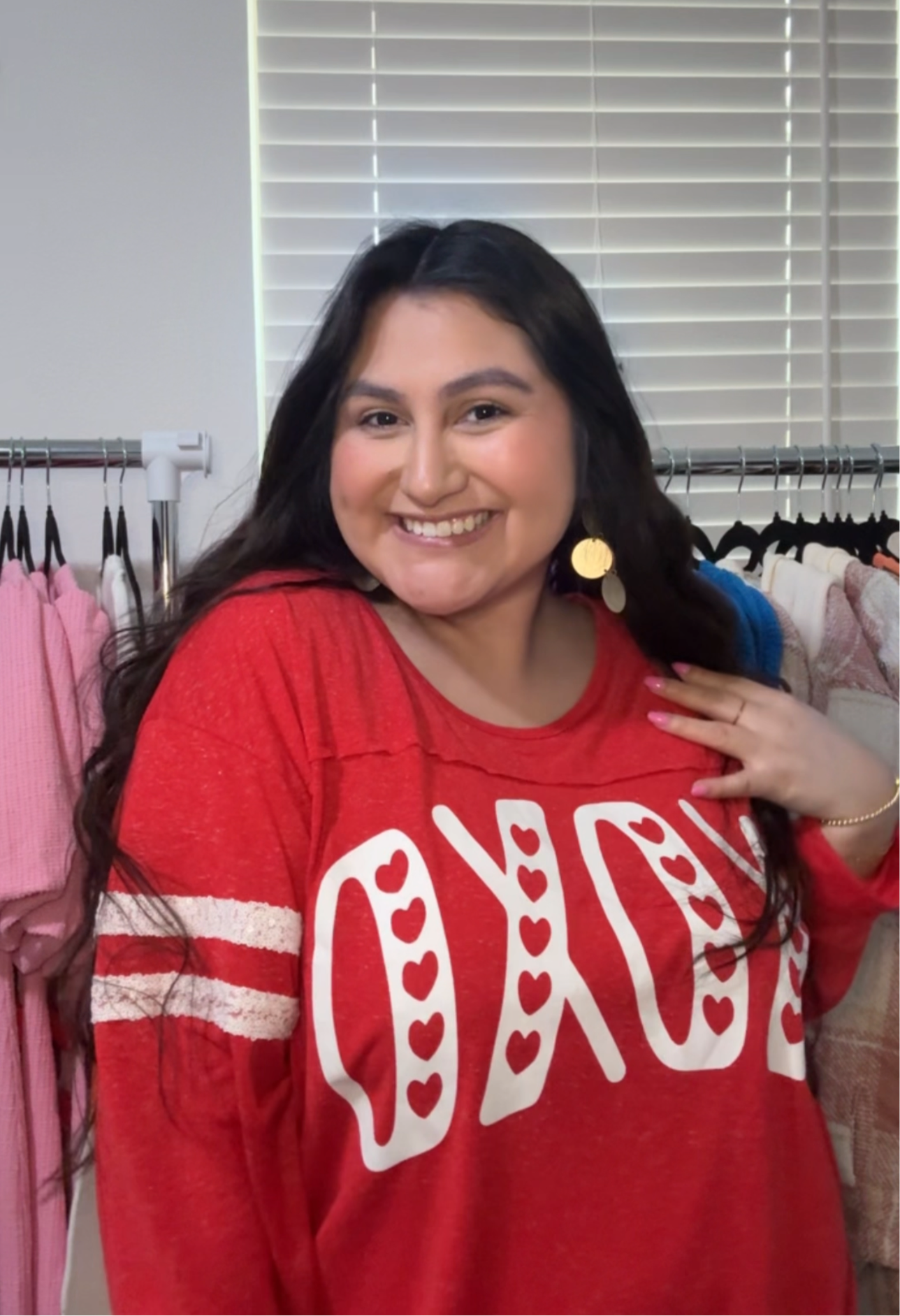 XOXO Sequin Longsleeve - Plus Available