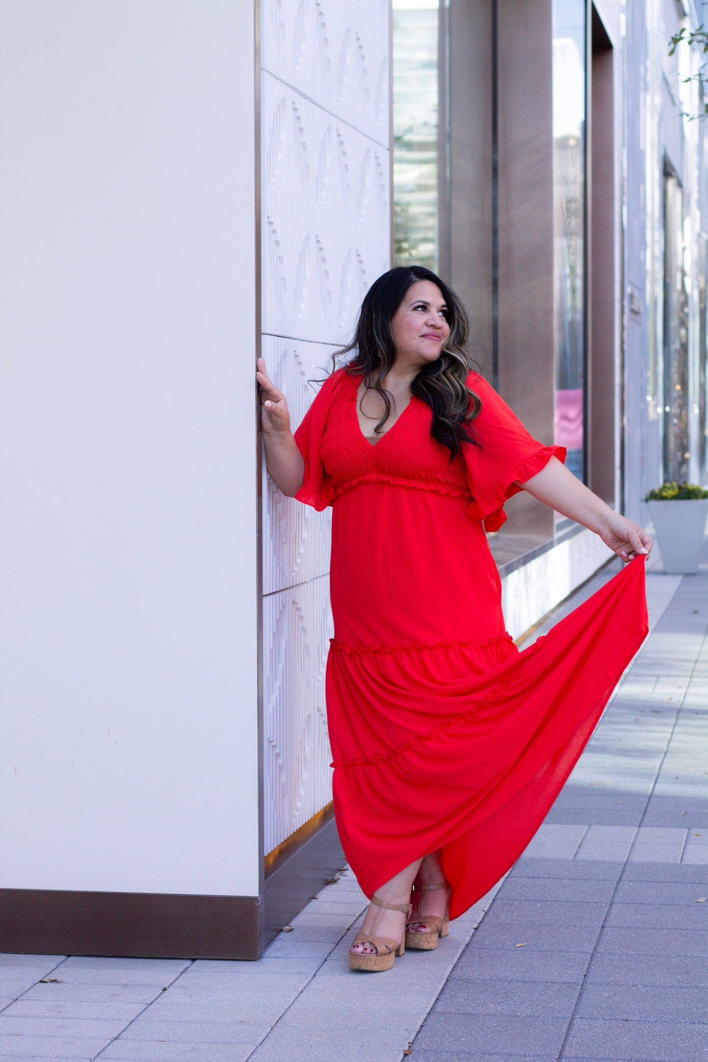 Vibrant Sunset Maxi Dress - PLUS Available