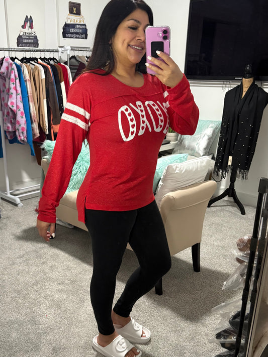 XOXO Sequin Longsleeve - Plus Available