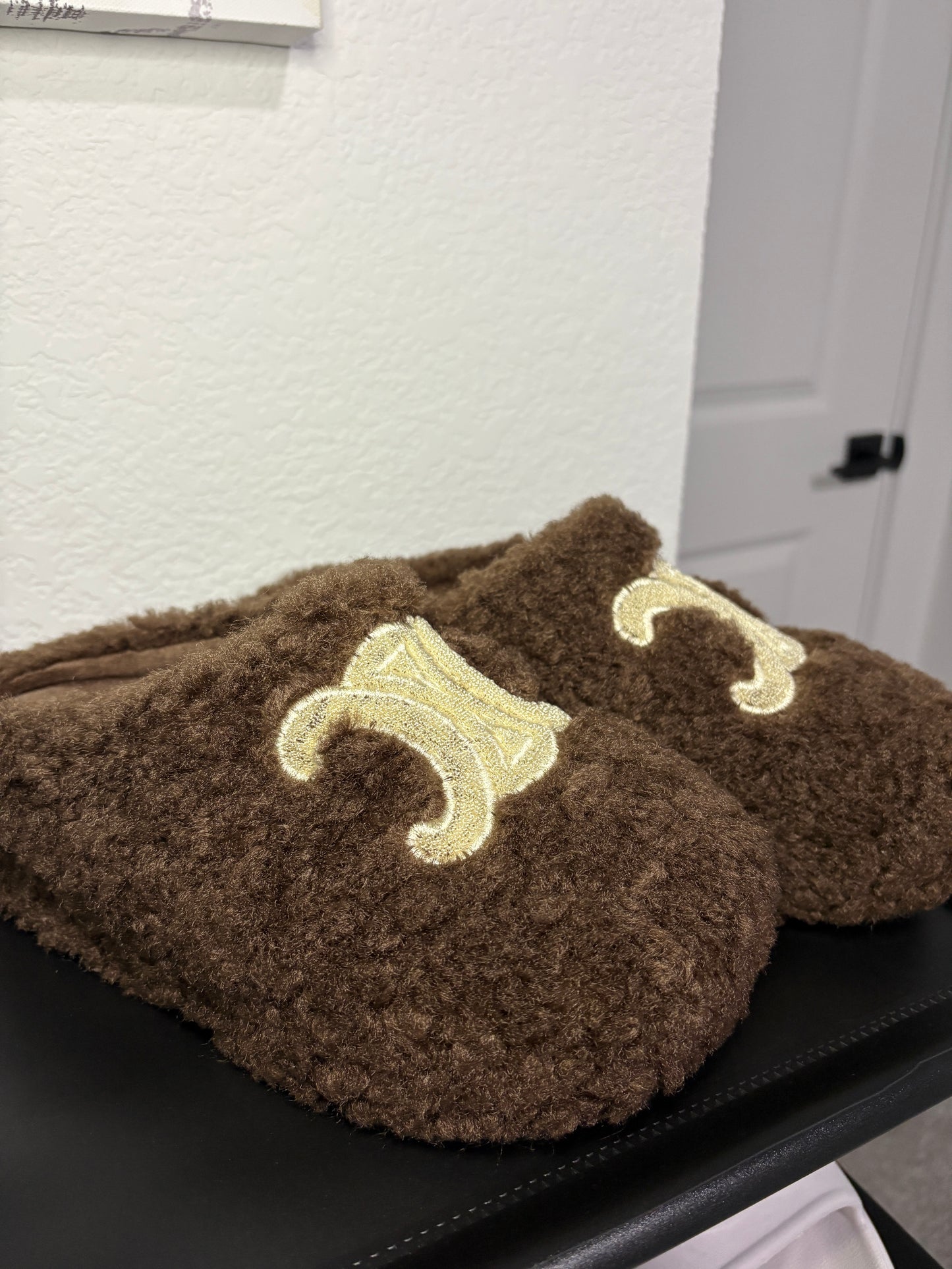 Fuzzy Platform Slipper