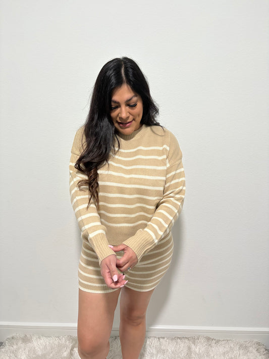 Cozy Cream Short Set