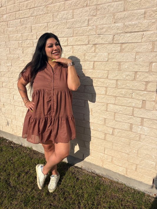 Espresso Hour Dress