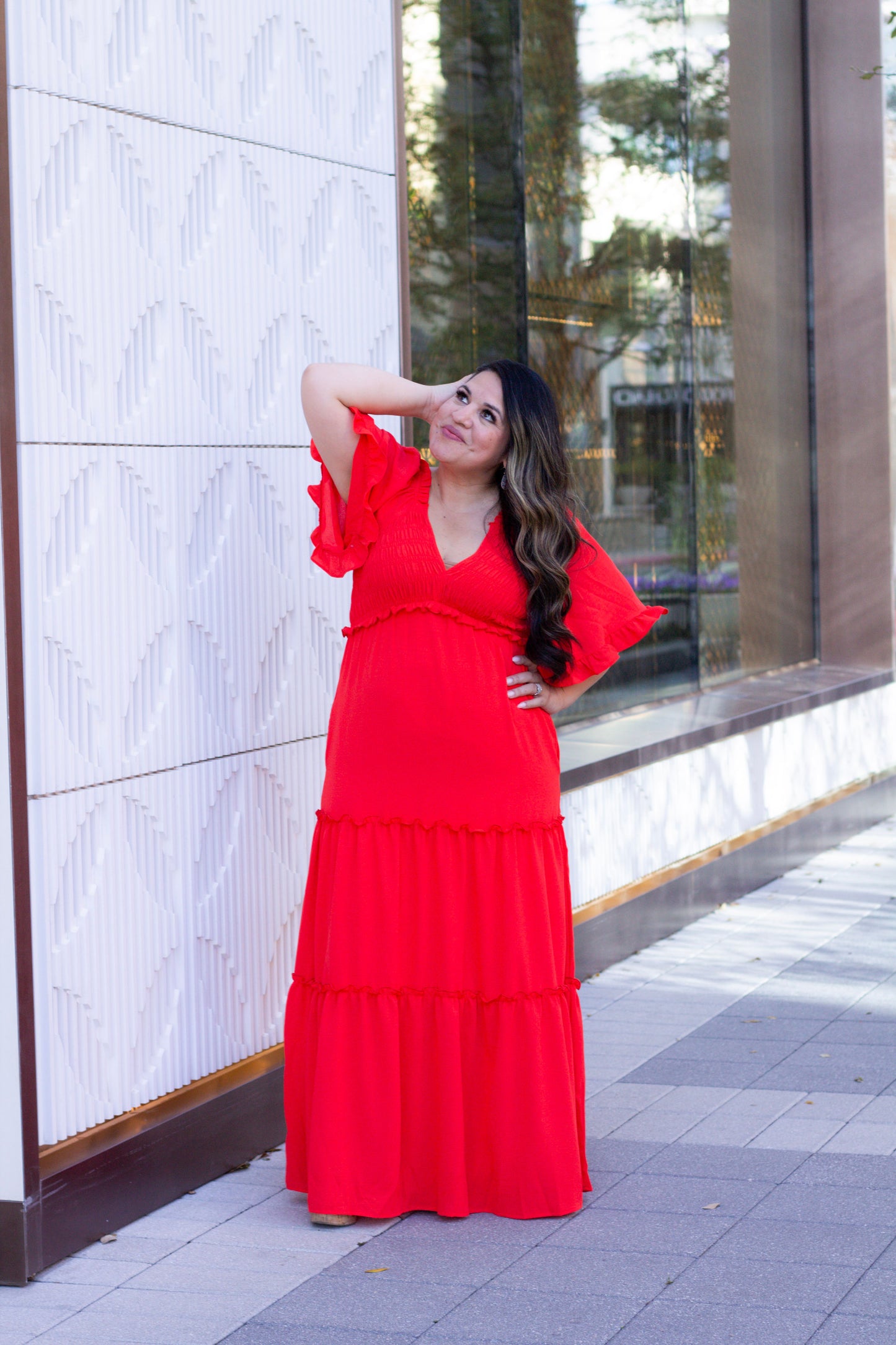 Vibrant Sunset Maxi Dress - PLUS Available