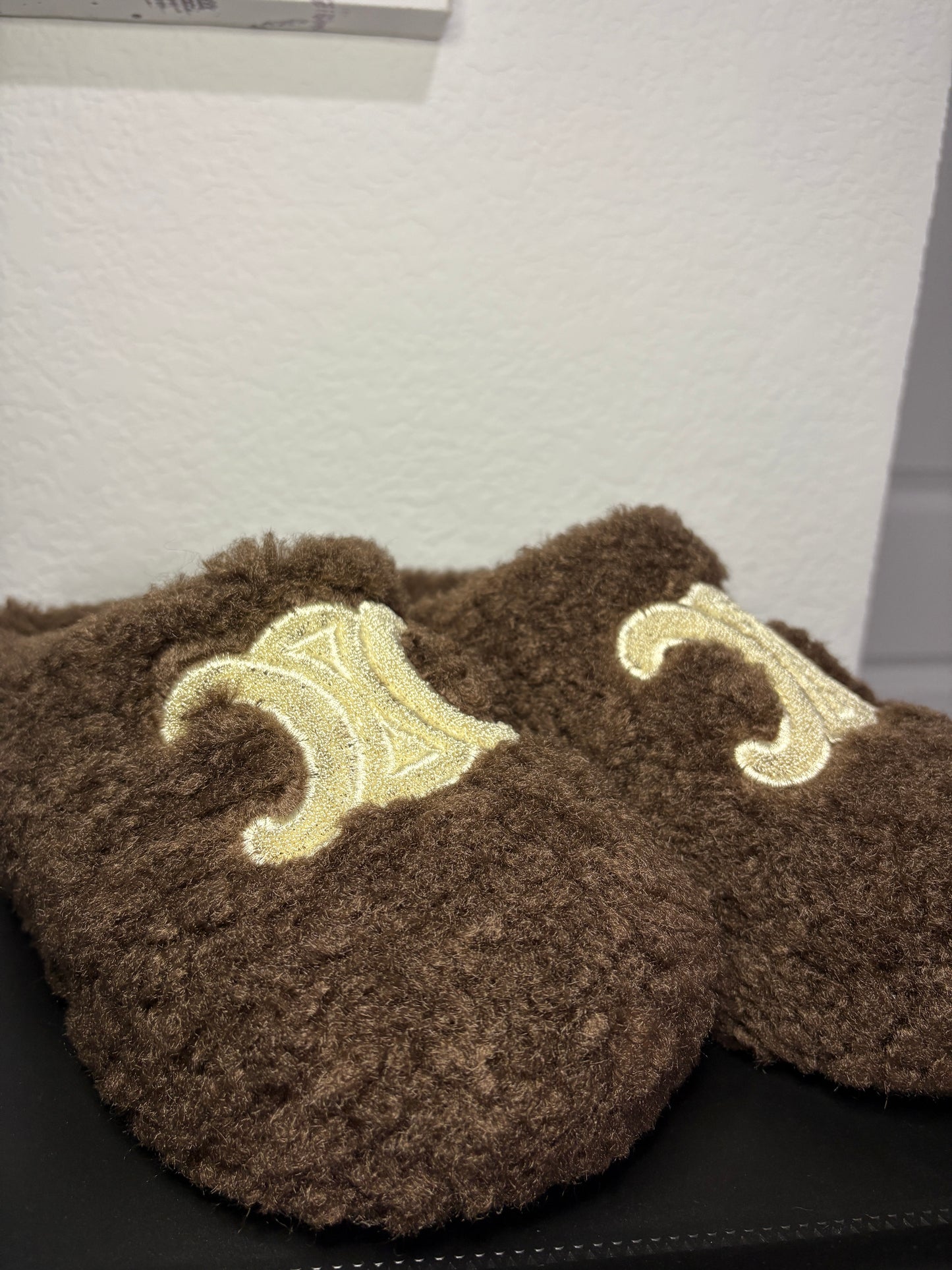 Fuzzy Platform Slipper
