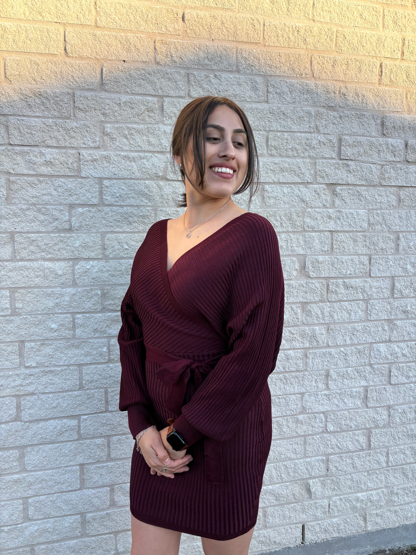 Plum Evening Dress