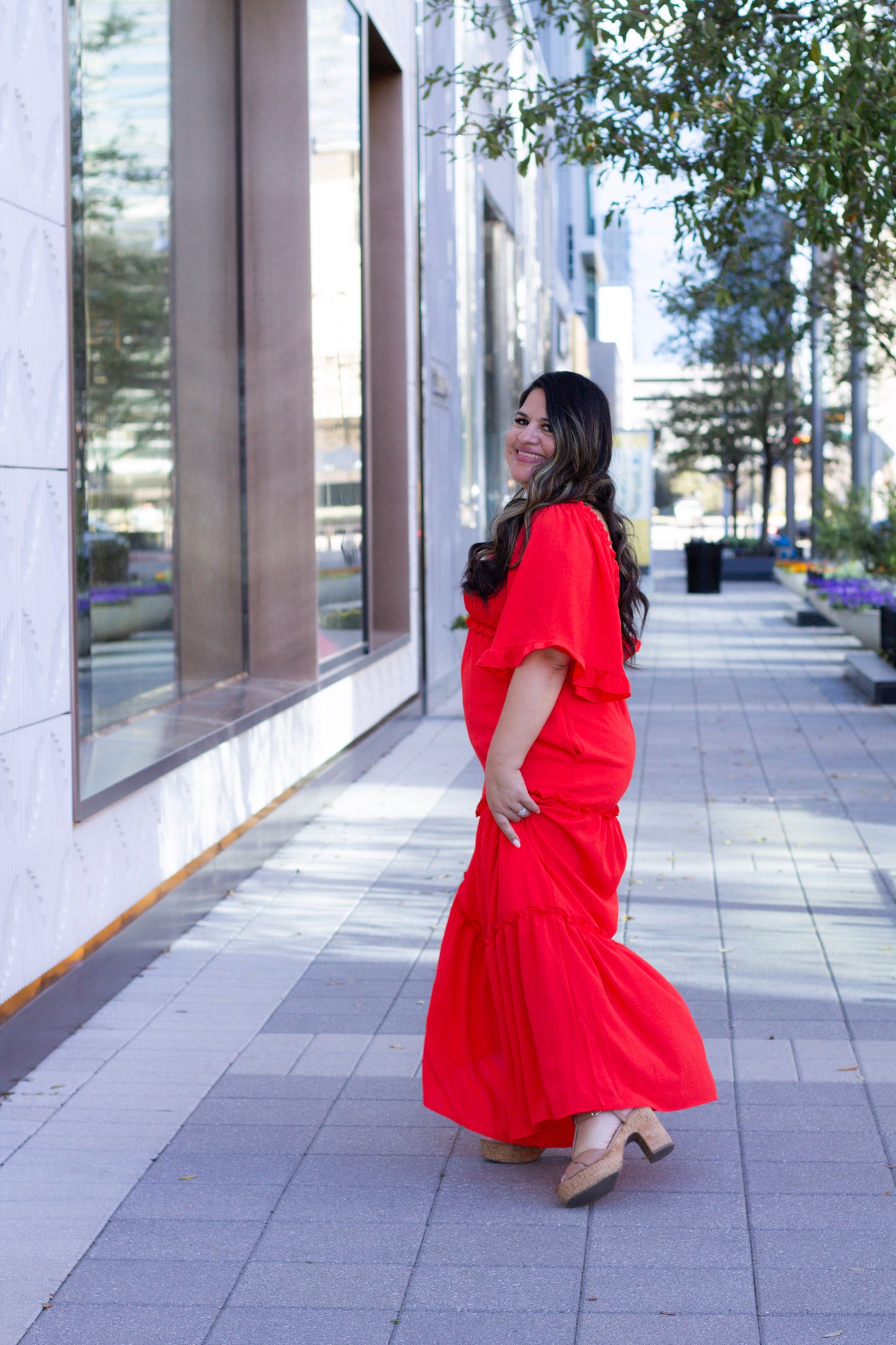 Vibrant Sunset Maxi Dress - PLUS Available