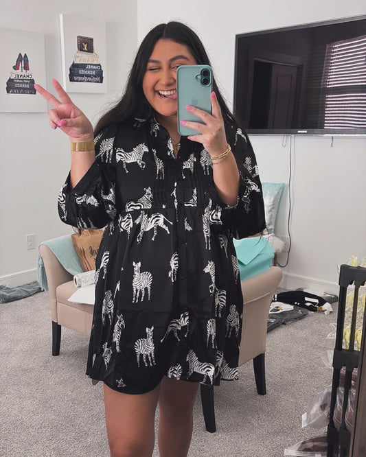 Z’s and Sleeves Dress