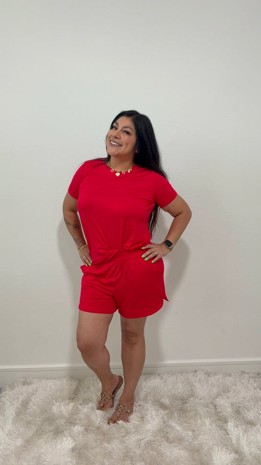 Very Cherry Short Set