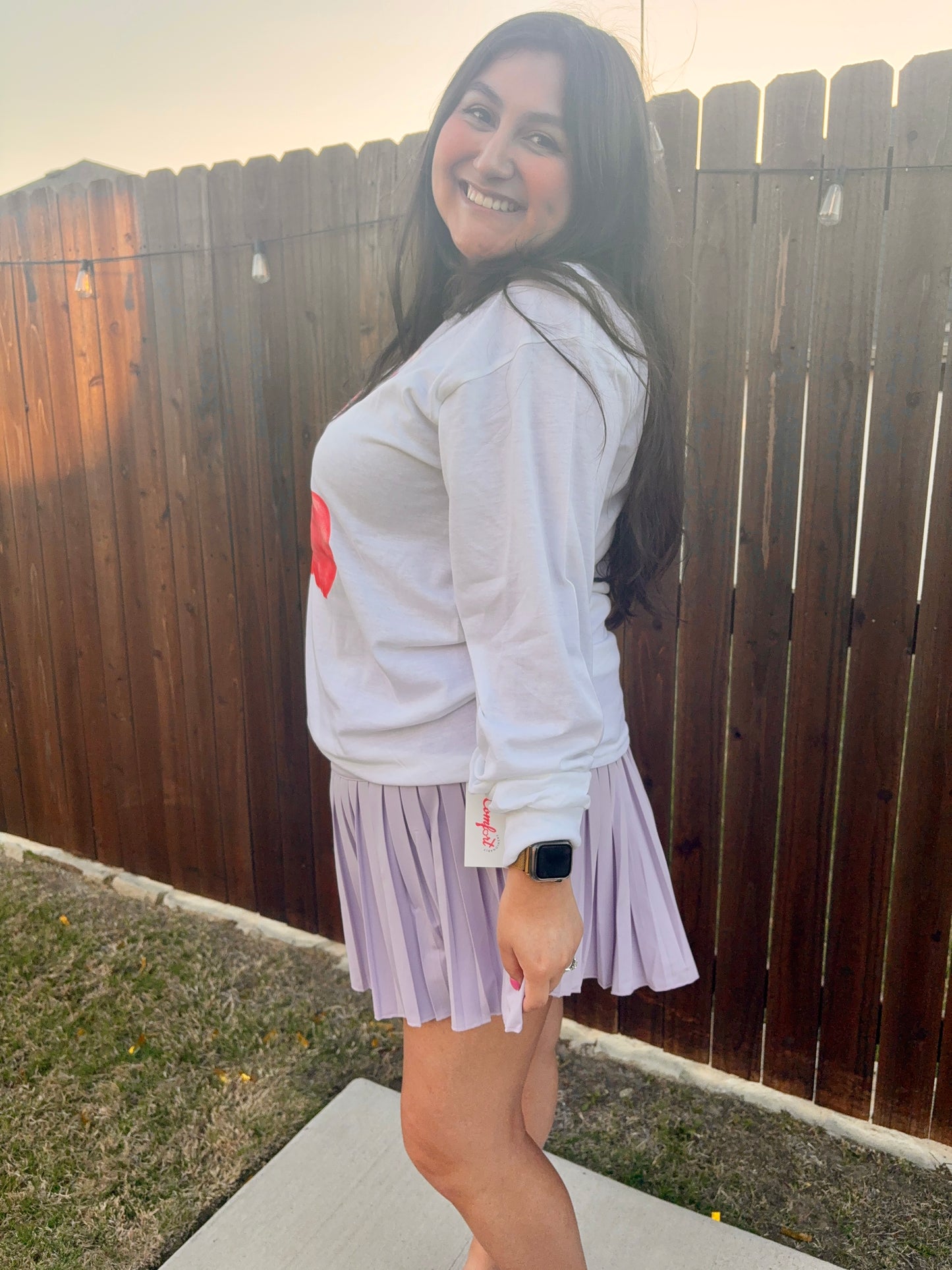 New Pleated Skort