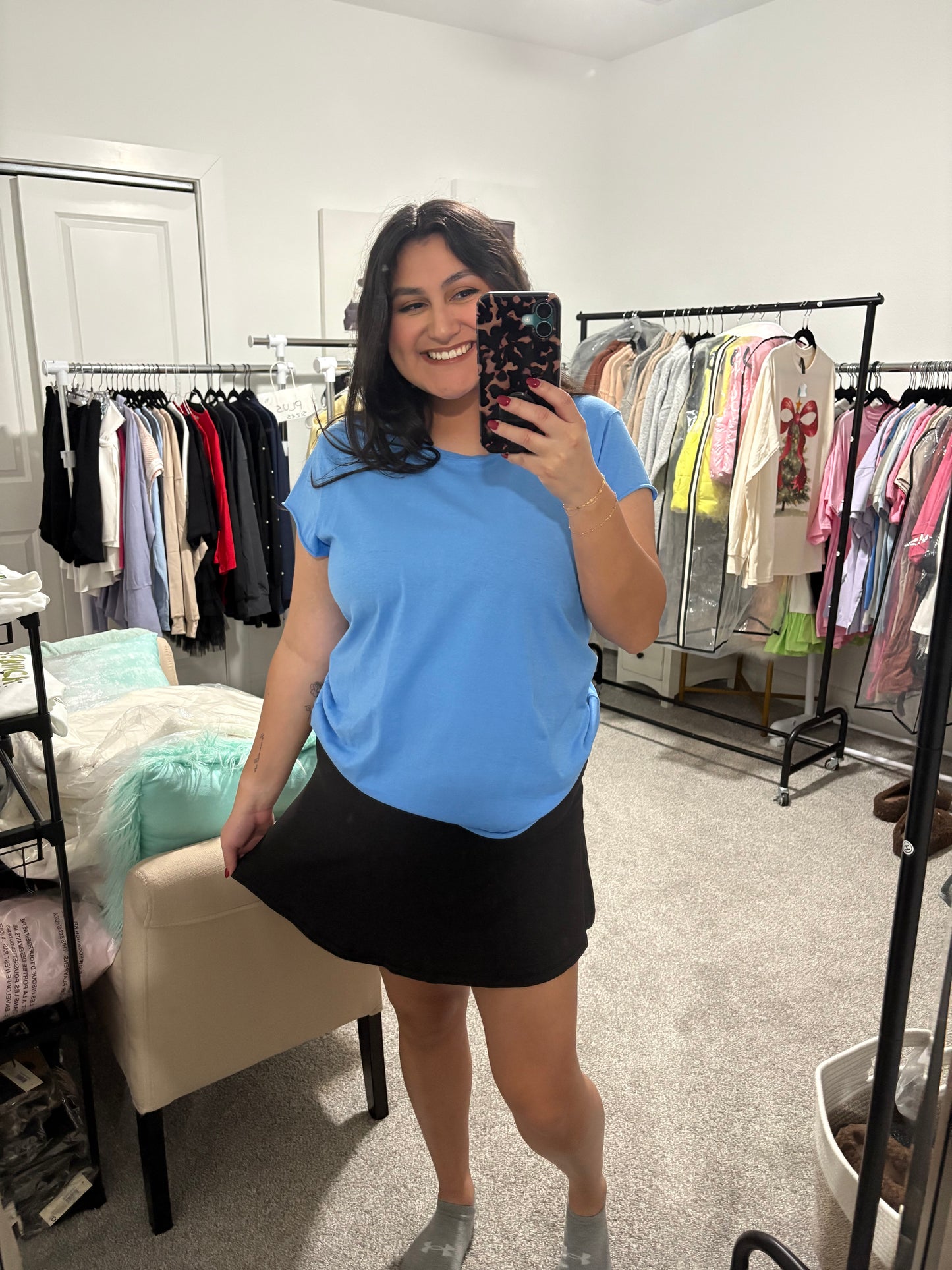 Midnight Soft Skort