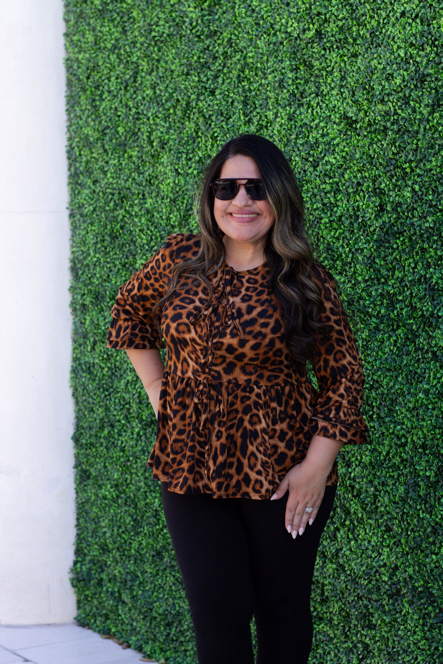 Leopard Blouse