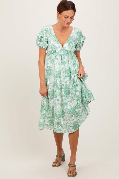 Jade Floral Dress