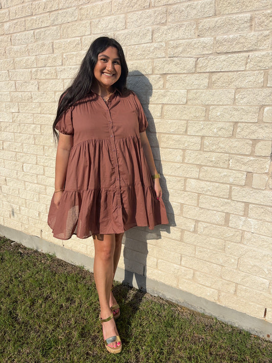 Espresso Hour Dress