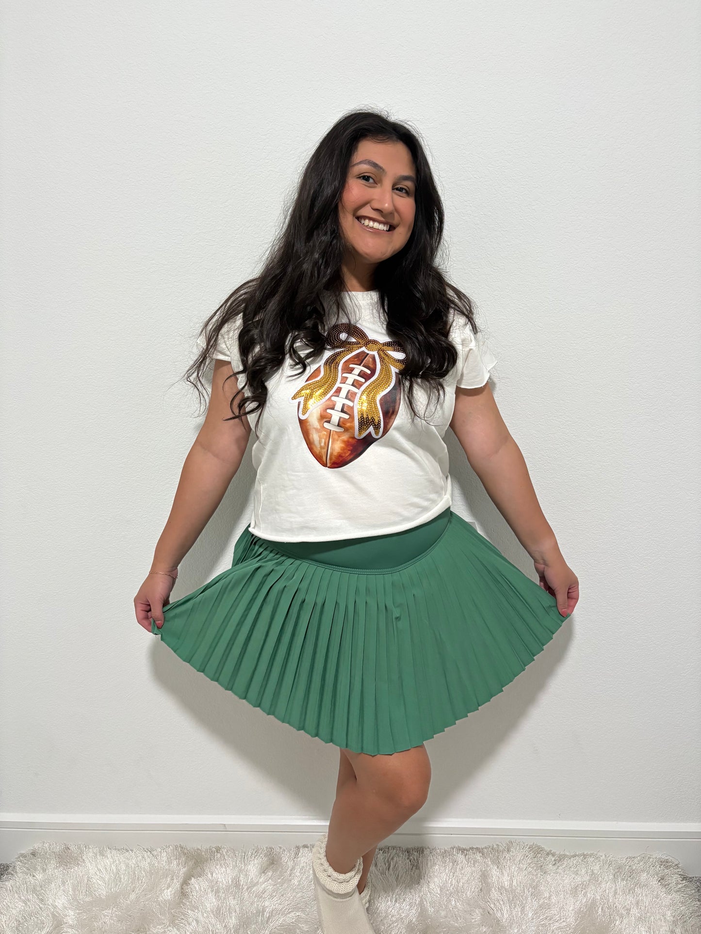 Pleated Sporty Skort