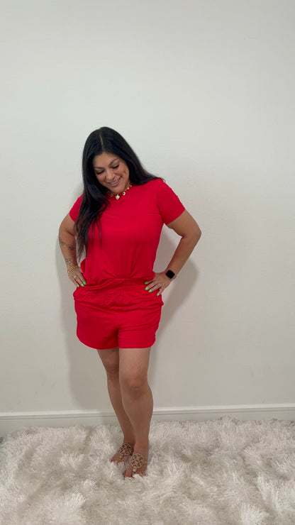 Very Cherry Short Set