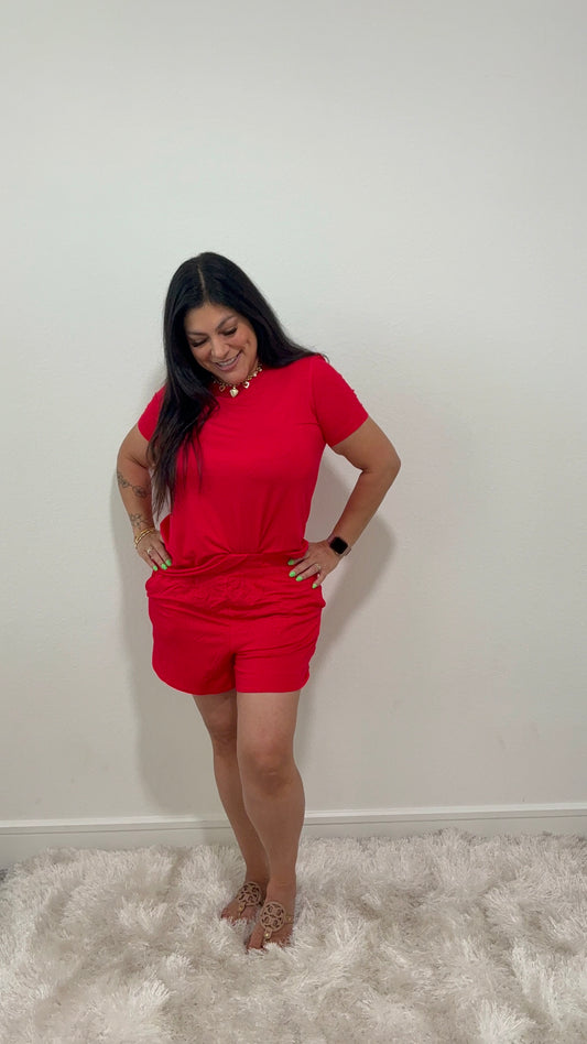 Very Cherry Short Set