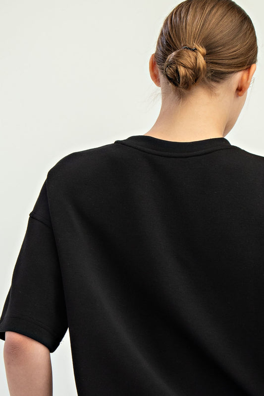 Black Scuba Dress