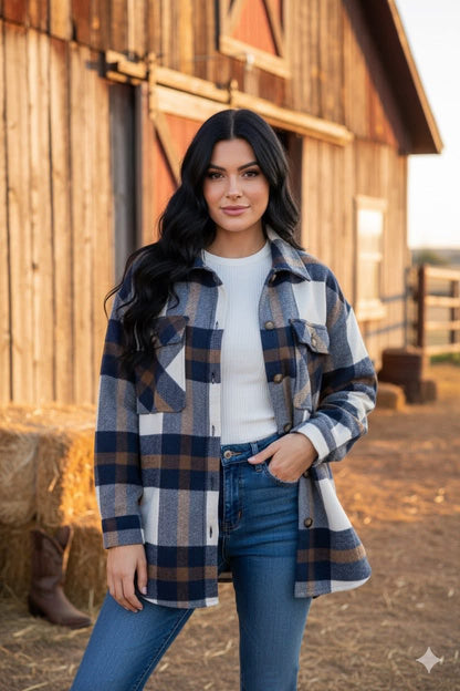 Cozy Blue Fleece Fannel