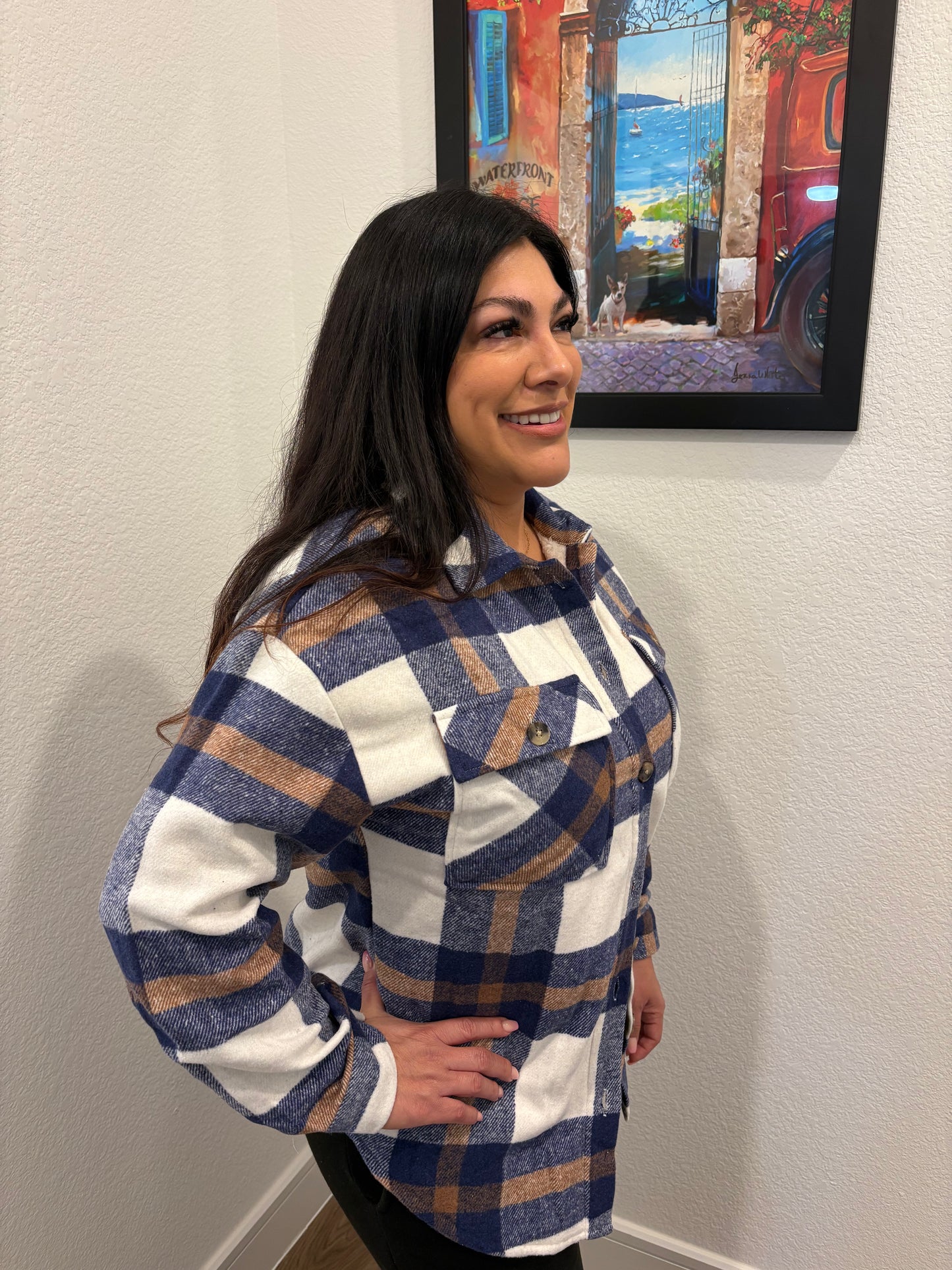 Cozy Blue Fleece Fannel