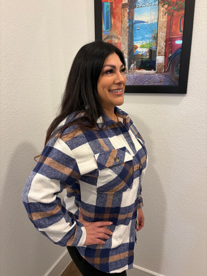 Cozy Blue Fleece Fannel