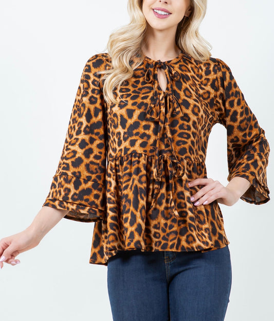 Leopard Blouse