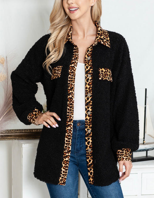 Leopard Shacket