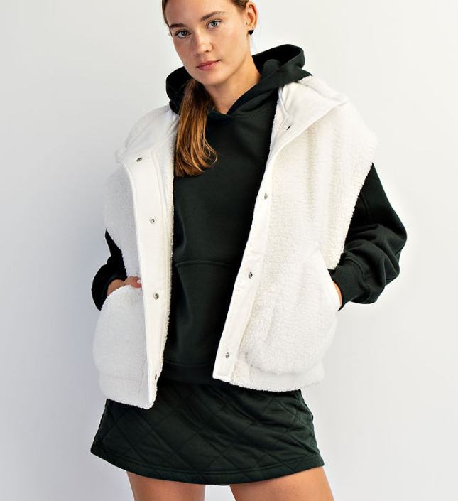 Vanilla Sherpa Vest